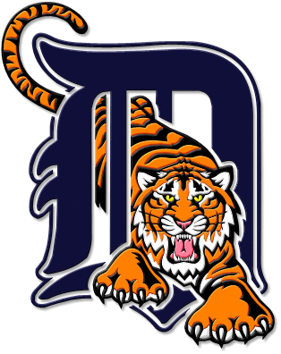 My 3D rendition of the Detroit Tigers logo