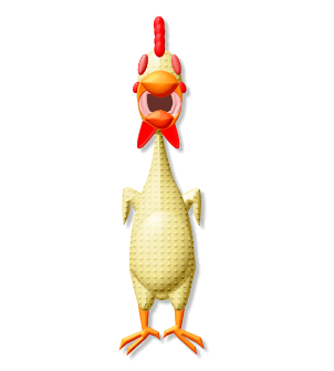 Animation of Bob The Rubber Chicken