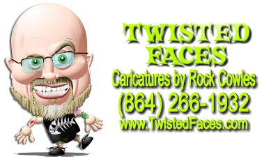 Twisted Faces: Caricatures from Rock Cowles